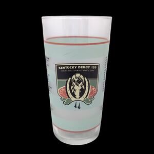 2004 Kentucky Derby 30 Mint Julep Glass Souvenir Horse Race Winner Smarty‎ Jones